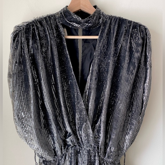 Vintage silver threaded jumpsuit - Picture 7 of 16